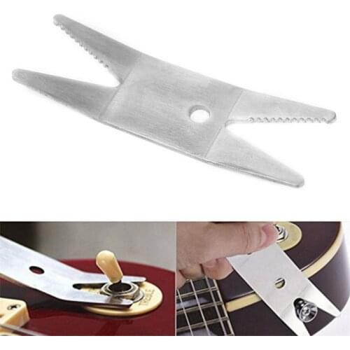 Multi-purpose Musical tool wrench Guitar Parts Stainless steel guitar switch pegs volume button switch screwdriver