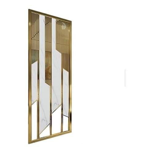 Stainless Steel Screen Partition Home Entrance Door To Block The Living Room Decoration Entrance
