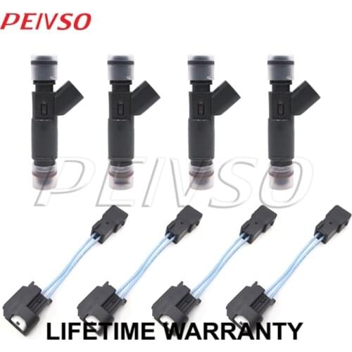 4x 53030778 53030778AB RL030778AB FJ682 fuel injector for DODGE&JEEP DAKOTA / CHEROKEE / WRANGLER 2.5L L4