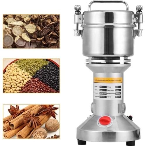 Universal Bean Electric Grinder 500g Food Grade Steel Used In Kitchen Herbs Spices Pepper Mill Small Household Superfine Grinder
