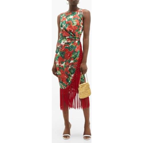 VERDEJULIAY Red Summer Dresses