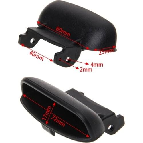 Car Armrest Cover Lock Center Console Latch Clip Black for honda Civic 2006-2011
