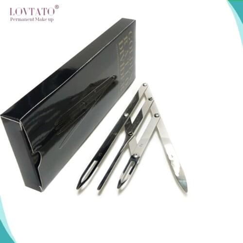 Stainless steel Golden Ratio Divider Flexible Stylish Eyebrow Shaping microblading Tools Eyebrow CALIPERS PMU tattoo accessories