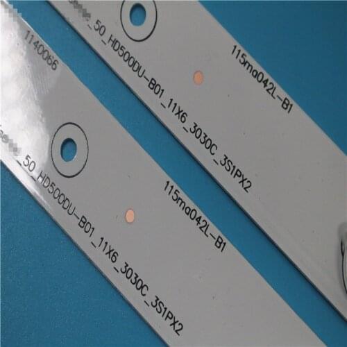 100%new for Hisense LED50K320U, LED50EC590UN modified aluminum lamp Hisense-50-HD500DU-B01-11X6-3030C-3S1PX2 lamp 6V lamp 6
