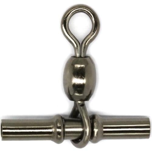 200 pieces/lot cross-line crane swivels fishing tackle fishing connector fishhooks fishing swivels carp Fishing equipment