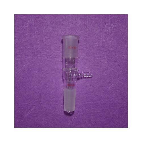 24/40,Glass Straight Tube Vacuum Take-off Adapter,Gas Inlet Adapter