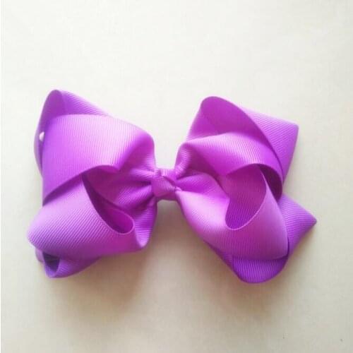DHL Free Shipping 80pcs Solid Polyester Grosgrain Two Layers Boutique Twisted Hair Bow for Kids Teen Girls Students