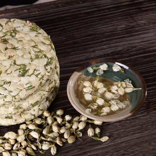 China Yunnan Specialty Jasmine Flower Tea for Lose Weight Health Care Loss Slimming Tea 200g