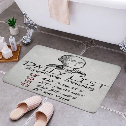 Daily list 3D Print Doormats Rectangle Non-Slip DoorMat Bedroom Kitchen Entrance Print Door rugs Dropshipping