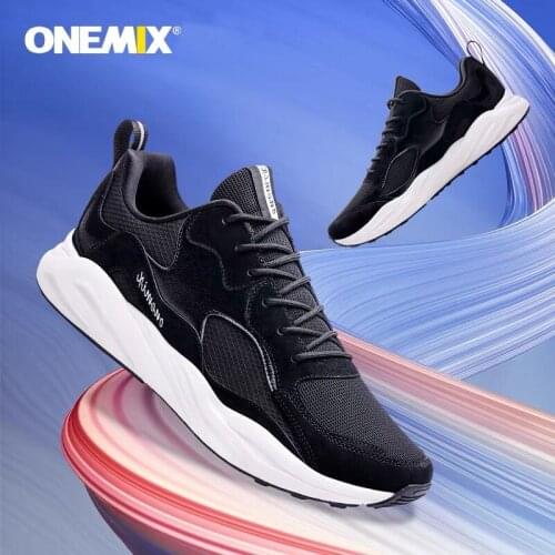 ONEMIX Original Retro running shoes men outdoor Classic Breathable Couples Sneakers Outdoor Casual Shoes Men Tennis Jogging Shoe
