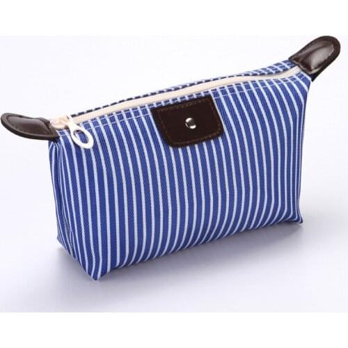 New portable waterproof skin care product storage bag canvas travel wash dumpling cosmetic bag