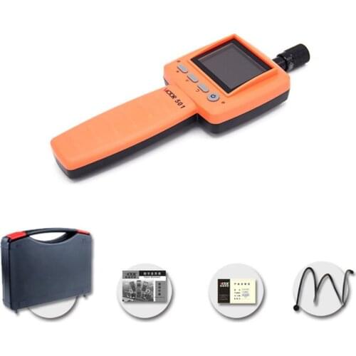 Portable USB Endoscope 10mm Probe 2 Led 4XZoom Inspection Video Cam 54 Degree Angle of View