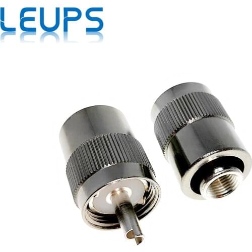 2PCS UHF Male PL259 Solder RG5 LMR300 RG212 5D-FB RF Connector