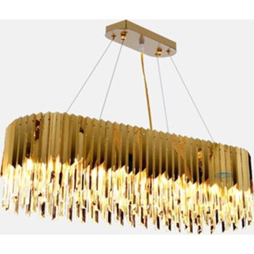 Luxury Postmodern model room living room crystal lighting atmosphere bedroom crystal duplex building dining room chandelier