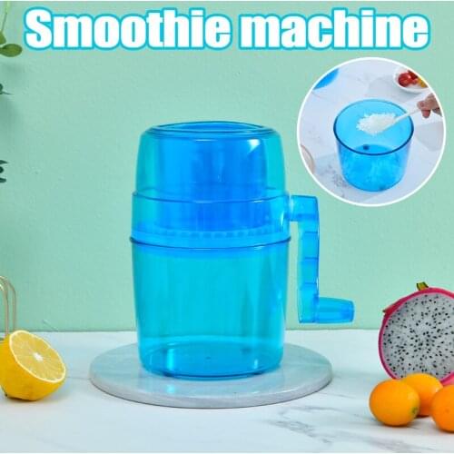 Mini Manual Ice Crusher Portable Household Smoothie Machine Practical Kitchen Gadgets Easy Operation TS1 Home & Garden