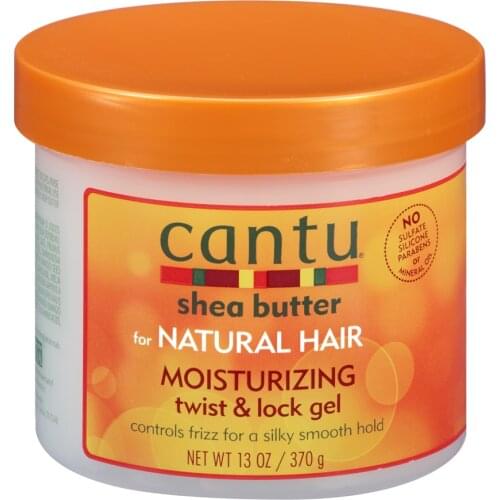 Cantu Shea Butter Natural Hair Moisturizing Twist & Lock Gel smooth hold 13OZ 370g 1 bottle