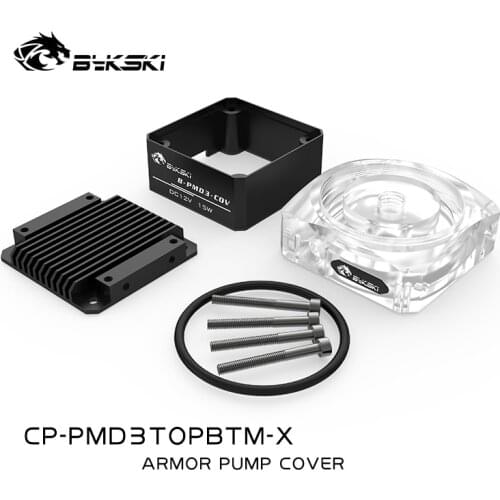 Bykski CP-PMD3TOPBTM-X Pump Top and Heatsink for DDC PMD3