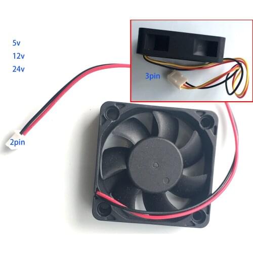 50x50x10mm Brushless DC Cooling Fan 5010 5010s 2pin 3 pin 5v 12v 24v Fan