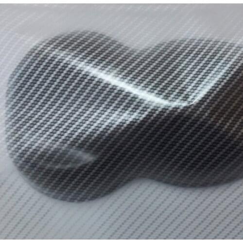 CSTD072-2 1m wide silver and transparent carbon fiber water transfer printing 10m length aqua print film