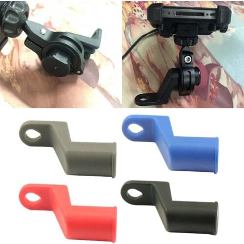 Motorbike Electric Bike Motorcycle Rearview Mirror Extension Mount Bracket Holder for Mobile Phone Tablet Handlebar Mount Stand