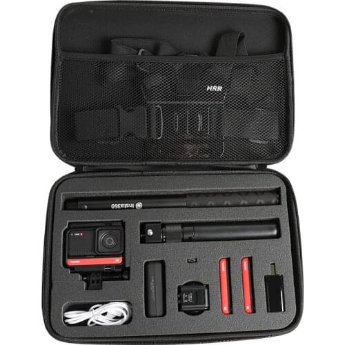 For Insta360 ONE R Storage Bag Protection Box Oner Panoramic camera Lens set Bag Portable oner Action Camera Accessory