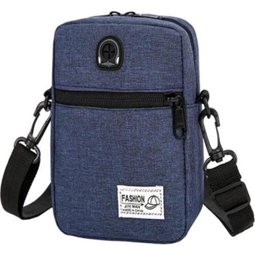 Mens Messenger Bag Crossbody Shoulder Bags Men Small Sling Pack For Work Business Waterproof Oxford Packs Satchel Purse