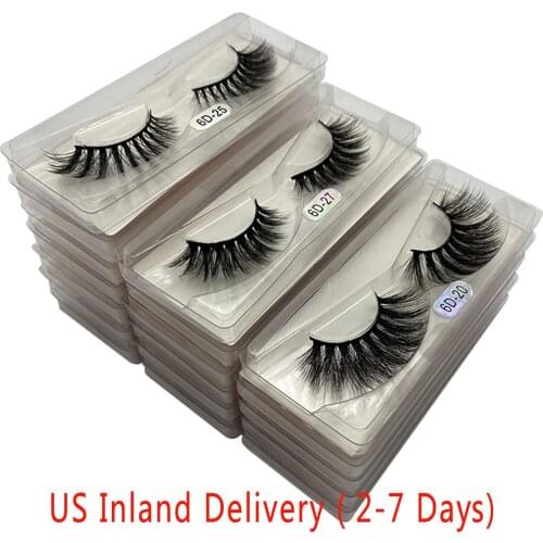 Mink Lashes Natural False Lashes Pack Wholesale Fake Eyelashes Package Box Eyelashes Mink Bulk Fluffy Lash For Make Up