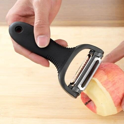 New Kitchen Gadgets Shank triple multifunction handle stainless steel peeler rotary fruits peeler