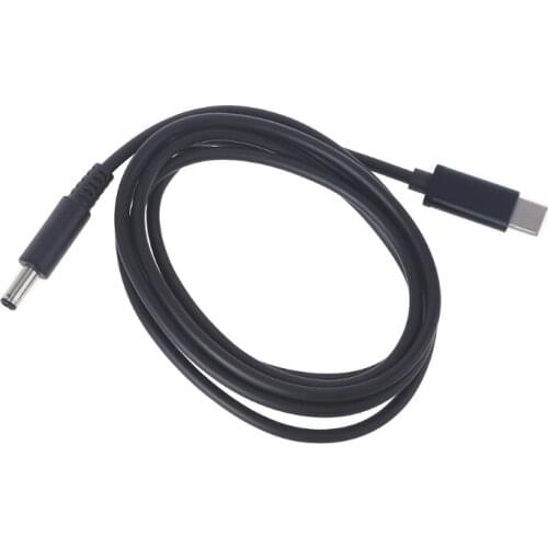 Female to 4.5x3.0mm Charger Adapter DC Jack PD USB Type C Cable Comipable with Dell- Laptop Charging Accessories