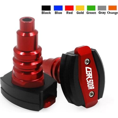 CBR500R Logo Frame Sliders Crash Pad Falling Protector Guard For Honda CBR 500 R CBR500 R 13-20 Engine Protection Sliders Cover