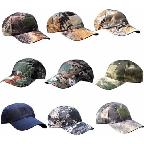 Outdoor Military Cap Tactical Combat Camouflage Cap Outdoor Fishing Climbing Sun Hats Hunting Hiking Trekking Baseball Cap