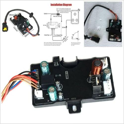 Replacement Control Board Heater ABS plastic 1pc Auto Air Diesel For 12V / 24V 3KW/5KW