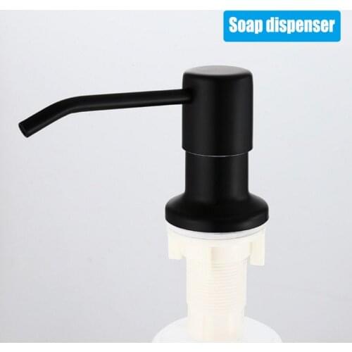 1Set 300ML Liquid Soap Dispenser Stainless Steel Kitchen Sink Soap Dispenser Kit Dropshipping