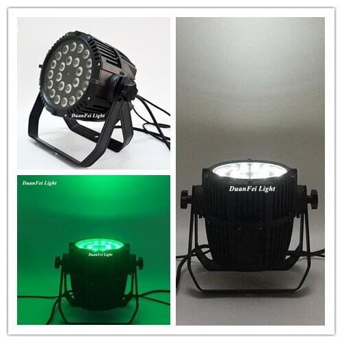 16pcs24x18W rgbwauv led par outdoor par led 18w led par rgbwauv