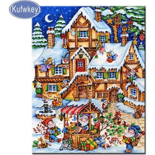 Diamond mosaic new arrival Christmas diamond painting cross stitch 3d embroidery full square stones,bless Family decor,winter