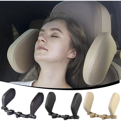 Car Travel Rest Neck Pillow Support Head Restraint Car Seat Pillow Headrest Neck Support Sleeping Car Cushion Pillow