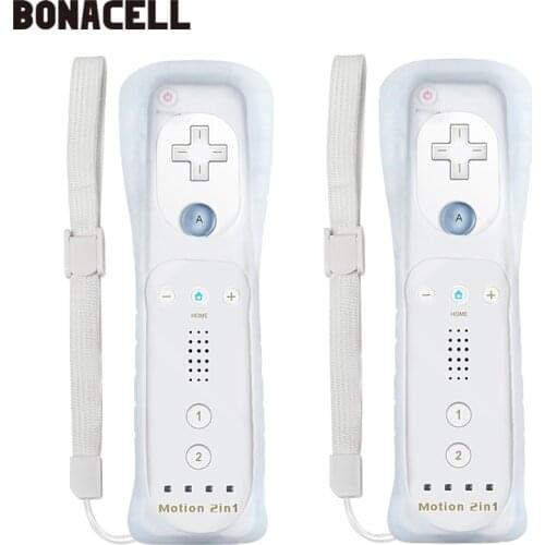 Motion Plus Wireless Remote Gamepad Controller For Nintend Wii Nunchuck For Nintend Wii Remote Controle Joystick Joypad L50