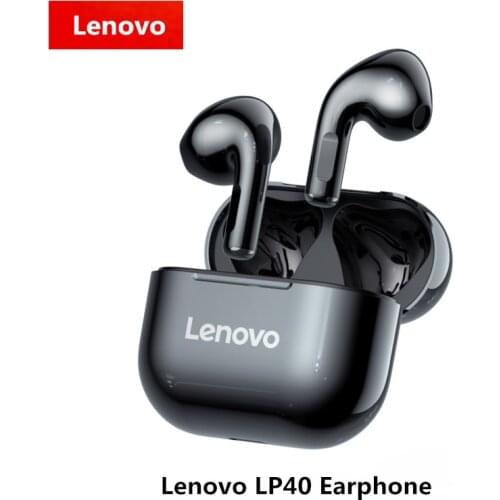 Lenovo LP40 wireless headphones TWS Bluetooth Earphones Touch Control Sport Headset Stereo Earbuds For Phone Android