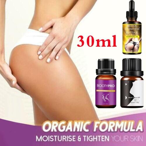 30ml Buttock Enlargement Oil Best Effective Natural Herb Essence Hip Lift Up Lifting Big Ass Plump Butt Enhancer Massage Cream