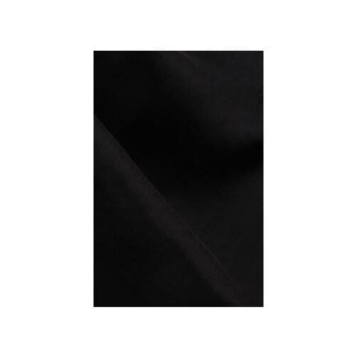 Howmay 100% pure silk fabric dupion dupioni 16m/m 19m/m 45" 114cm black for decoration or DIY curtain cushion cover