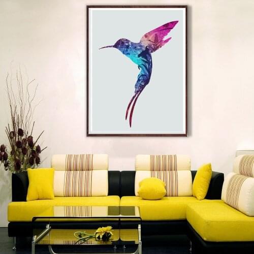 Beautiful Bird Decoration Hanging Picture Poster Canvas Print Painting Wall Art Living Room Home Decoration