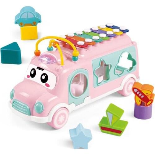 Xylophone Toys,Shape Classification Toys,with Mallets,for Learn Educational Toys,Push-Pull Musical Toys,Childrens Gifts