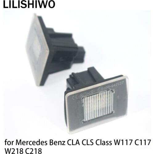 LILISHIWO Courtesy Footwell Door Luggage Trunk Light Lamp for Mercedes Benz CLA CLS Class W117 C117 W218 C218