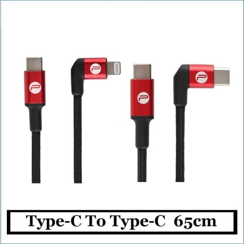 Original PGYTECH OSMO POCKET 65cm Type-C To Type-C /Lighting IOS Data Cable Line For DJI OSMO ACTION MAVIC Air 2 Accessories