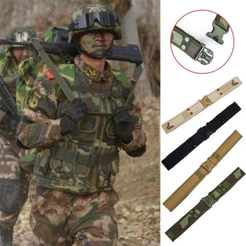 80% HOT SALE Tactical Waist Belt Molle Adjustable Military Combat Hunting Camping Durable Clothing Accessories