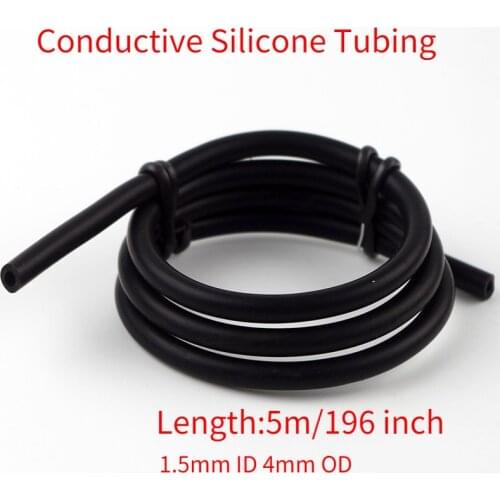 Electrosex Conductive Silicone Rubber Tube 1.5x4mm TENS / ESTIM / E-STIM Homemade DIY Accessories