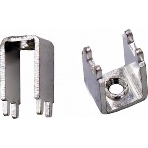 Heightening Thickening 1.5mm PCB Welding Terminal M4 Circuit Board Quadruped Terminal 100pcs