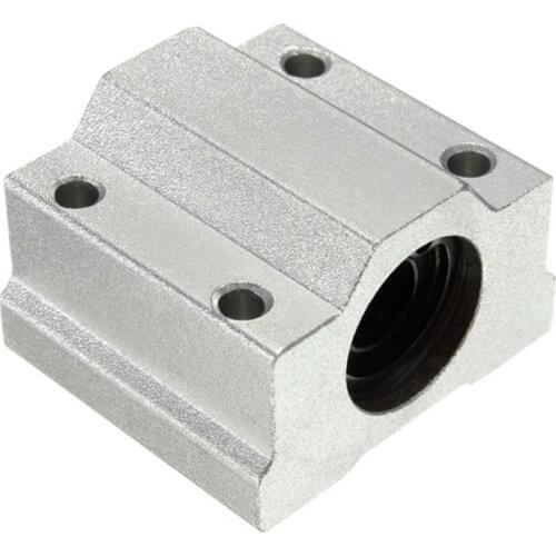 4pc/Set Linear Motion Ball Bearing SC8UU 8mm Aluminum Linear Motion Ball Bearing Slide Bushing For CNC 3D Printer Shafts Rod