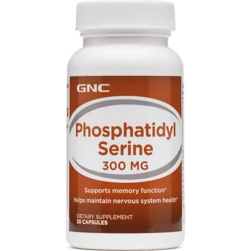 PHOSPHATIDYL SERINE 300MG or 100MG (30 Capsules) Supports memory function* Helps maintain nervous system health