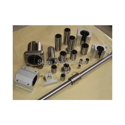 Good quality 4pcs SC13UU 13mm Linear Motion bearing case unit for cnc router free shipping